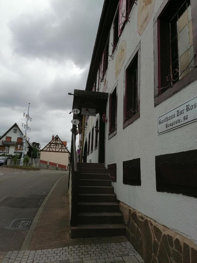 Gasthaus Zur Rose Malsch  Eksteriør bilde
