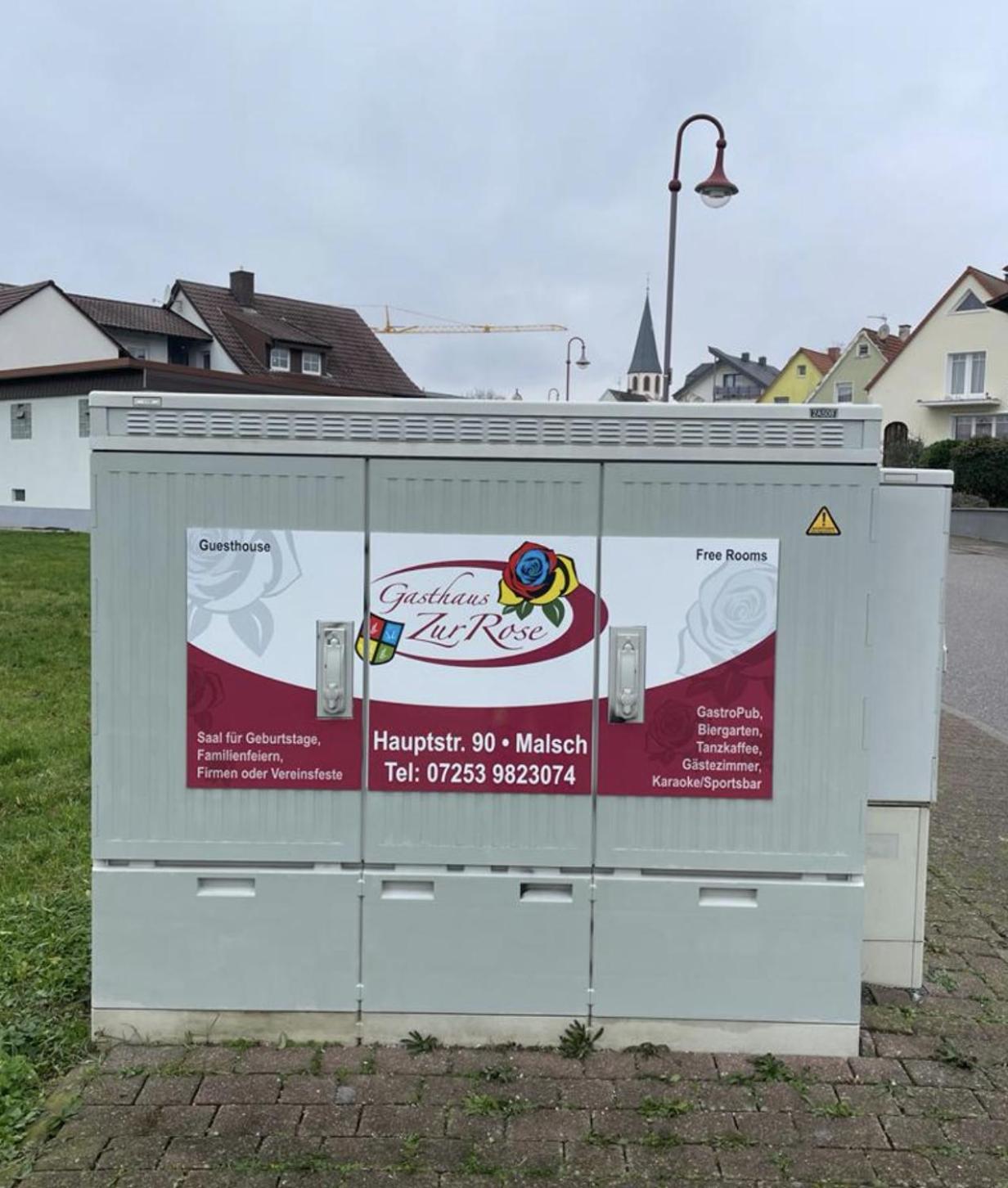 Gasthaus Zur Rose Malsch  Eksteriør bilde