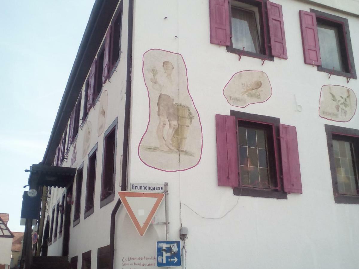 Gasthaus Zur Rose Malsch  Eksteriør bilde